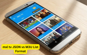 mxl tv JSON vs M3U List Format